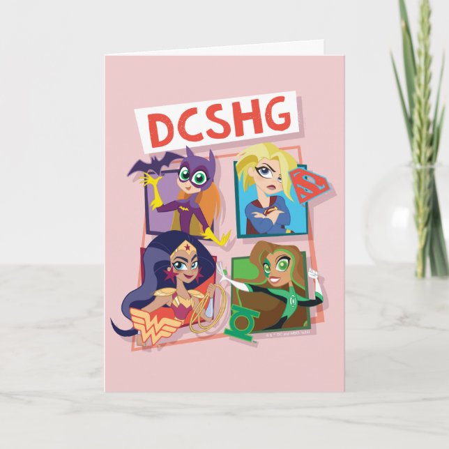DC Super Hero Girls Quartet Card (Front)