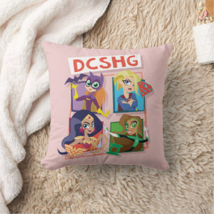 DC Super Hero Girls Quartet Cushion