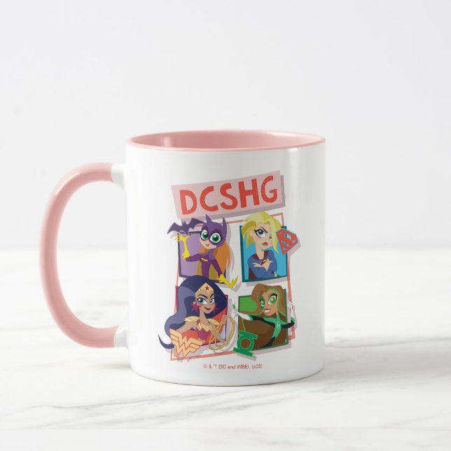 DC Super Hero Girls Quartet Mug (Left)