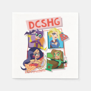 DC Super Hero Girls Quartet Napkin