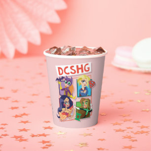 DC Super Hero Girls Quartet Paper Cups