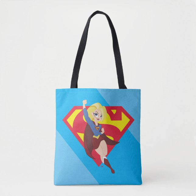 DC Super Hero Girls Supergirl Tote Bag (Front)