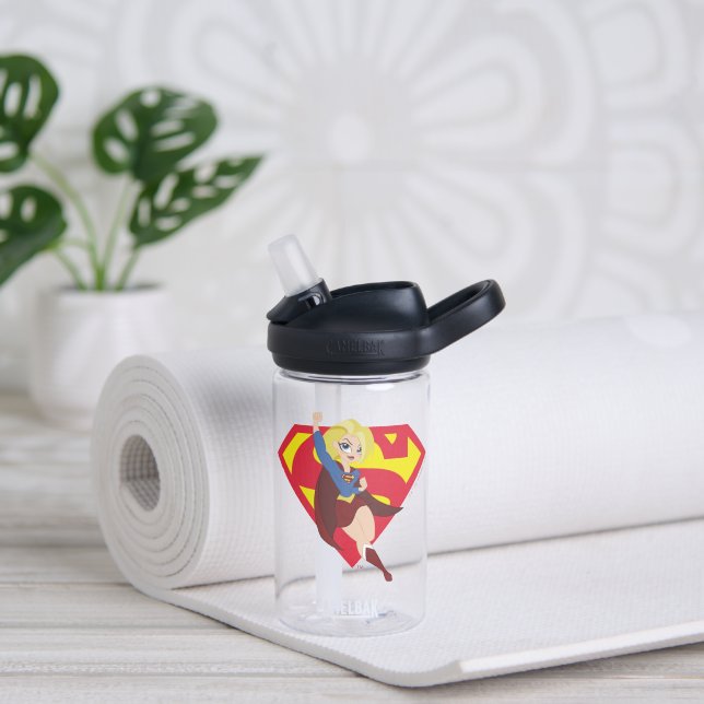 DC Super Hero Girls Supergirl Water Bottle (Yoga)