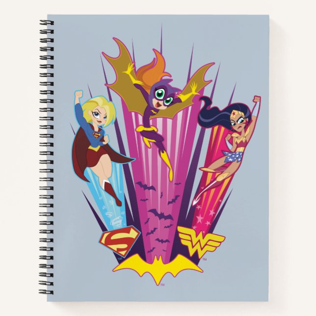 DC Super Hero Girls Trio Notebook (Front)