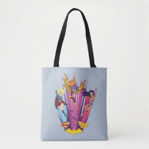 DC Super Hero Girls Trio Tote Bag
