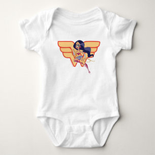 DC Super Hero Girls Wonder Woman Baby Bodysuit