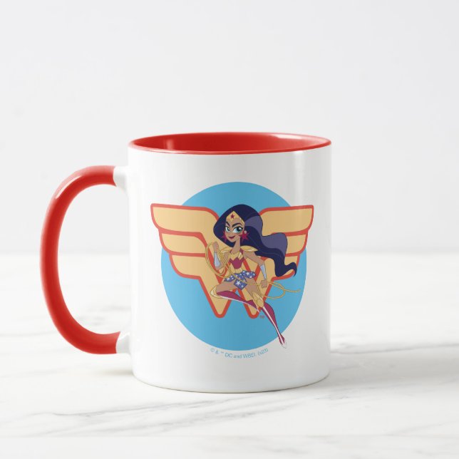 DC Super Hero Girls Wonder Woman Mug (Left)