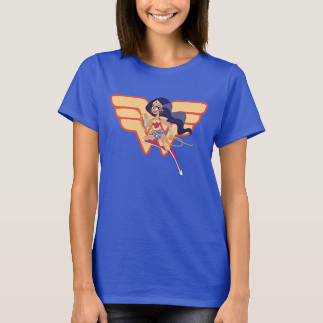 DC Super Hero Girls Wonder Woman T-Shirt (Front)