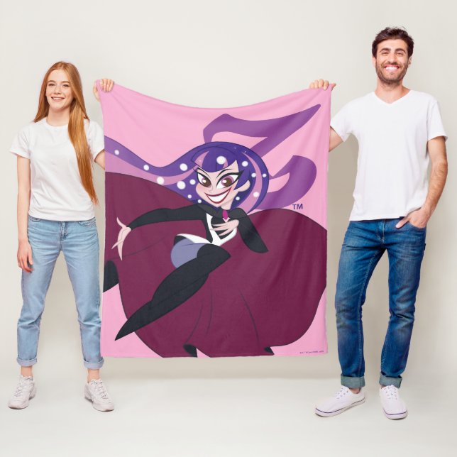 DC Super Hero Girls Zatanna Fleece Blanket (In Situ)