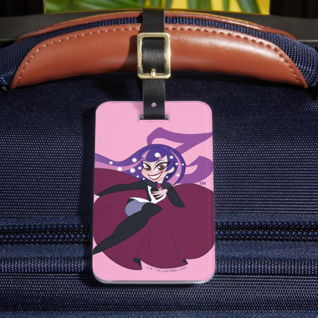 DC Super Hero Girls Zatanna Luggage Tag (Front Insitu 2)