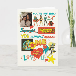 DC Super Hero Mum - Mother's Day Photo Card