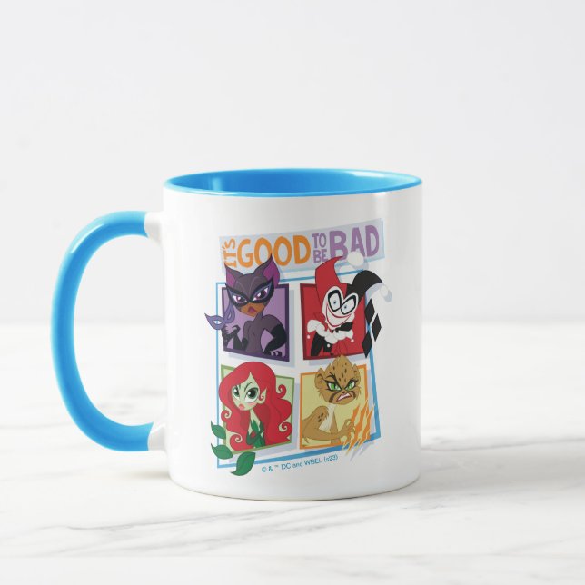 DC Super Villain Girls It's Good To Be Bad Mug (Left)