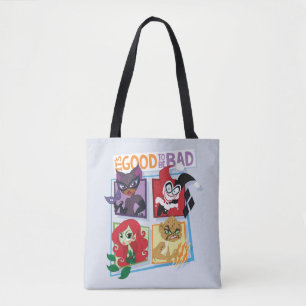 DC Super Villain Girls It's Good To Be Bad Tote Bag