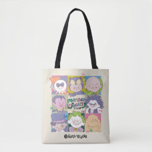 DC Super-Villain Menace To Society Club Graphic Tote Bag