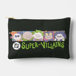 DC Super-Villains Cartoon Lineup Accessory Pouch