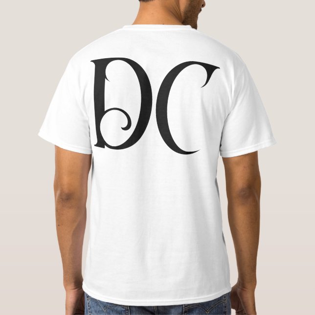 DC (Washington DC) T-Shirt (Back)