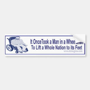 dcmcgrawquote bumper sticker