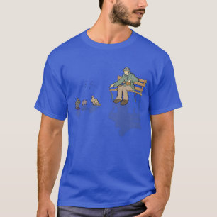 DCP feeding the pigeons 2 T-Shirt