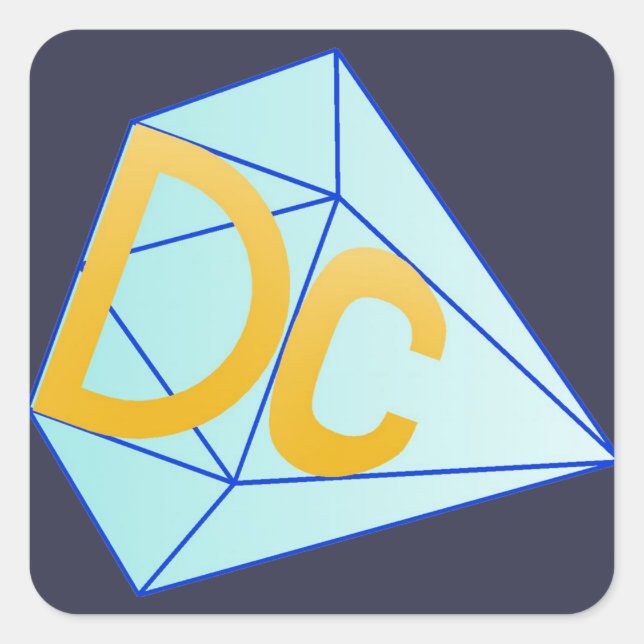 DC's Awesome Sticker (Front)