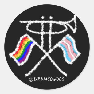 DCWC Pride Stickers - March With Pride MAASIN