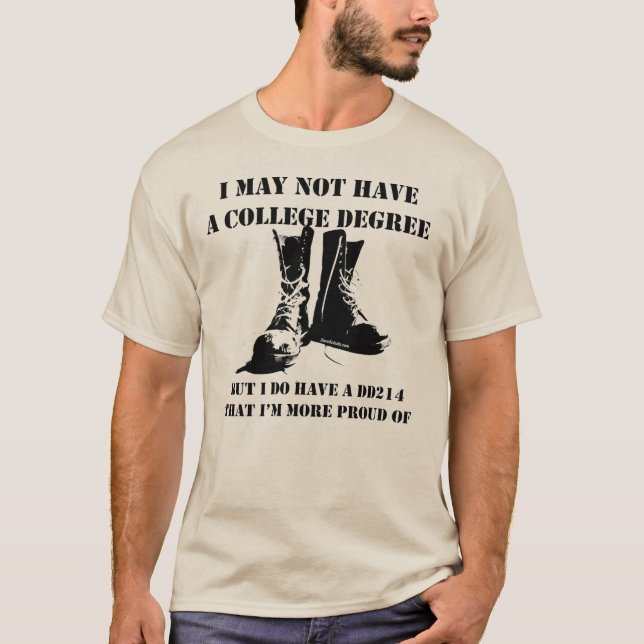 DD214 T-Shirt (Front)