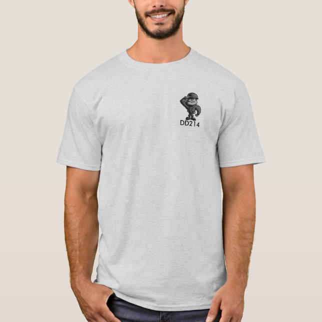 DD214 T Shirt (Front)