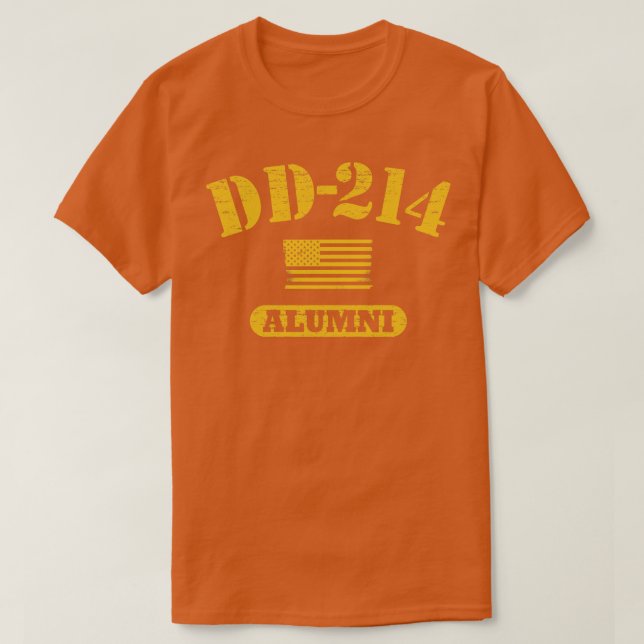 DD 214 Alumni 1 T-Shirt (Design Front)