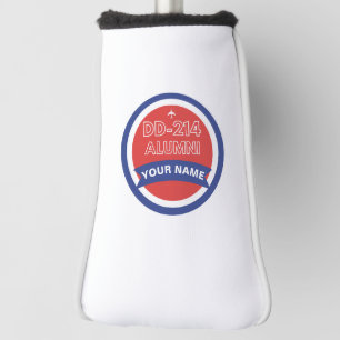 DD-214 Alumni Personalised Airforce Retirement  Golf Head Cover