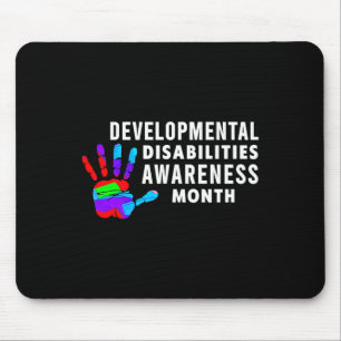 DD Awareness - Developmental Disabilities Awarenes Mouse Mat
