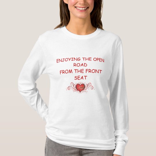 DD-ColorLogo, ENJOYING THE OPEN ROADFROM THE FR... T-Shirt