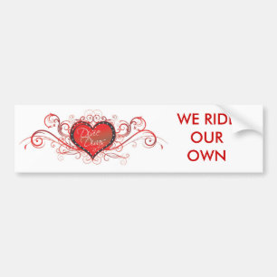 DD-ColorLogo, WE RIDEOUR OWN Bumper Sticker