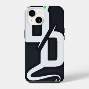 DD Monogram Sticker Phone Case