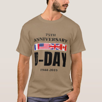 DDay Normandy Landing 75th Anniversary Men Women G T-Shirt
