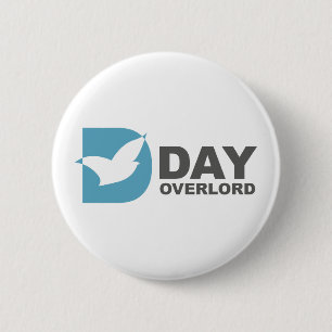 DDay-Overlord Internet 6 Cm Round Badge