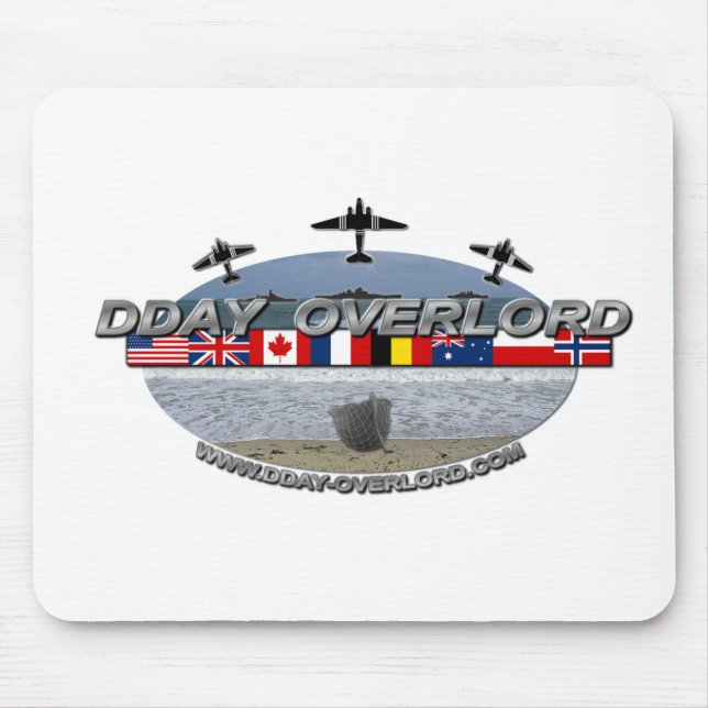DDay-Overlord Mouse Mat (Front)