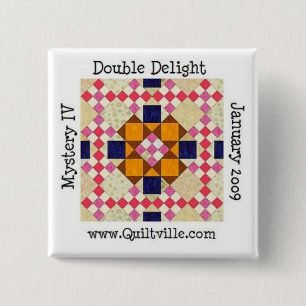 DDbutton 15 Cm Square Badge