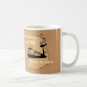 DDR. advertising design Deutsche Reichbahn Coffee Mug