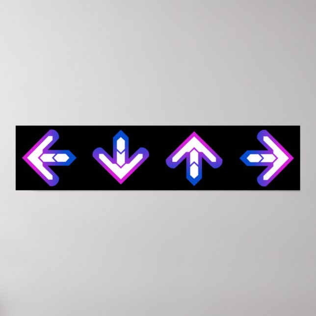 DDR Arrows Poster (Front)