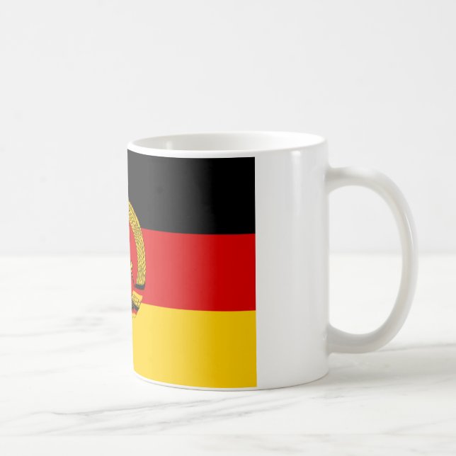 DDR German Democratic Republic Flag Coffee Mug (Right)