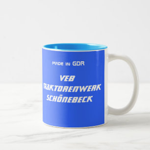 DDR Reklametasse Two-Tone Coffee Mug