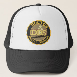 DDS BADGE LOGO DOCTOR OF DENTAL SURGERY TRUCKER HAT