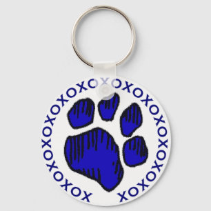DD's I Love My Dog!! Keychain
