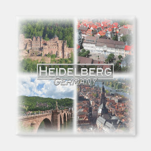DE0103 Europe, Germany, Heidelberg, Fridge  Magnet