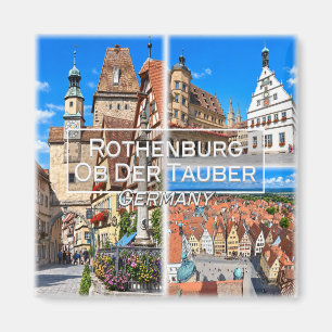 DE0110 Europe, Rothenburg Ob Der Tauber, Fridge Magnet