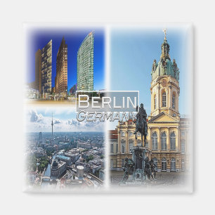 DE0114 Europe, Germany, Berlin, Fridge Magnet