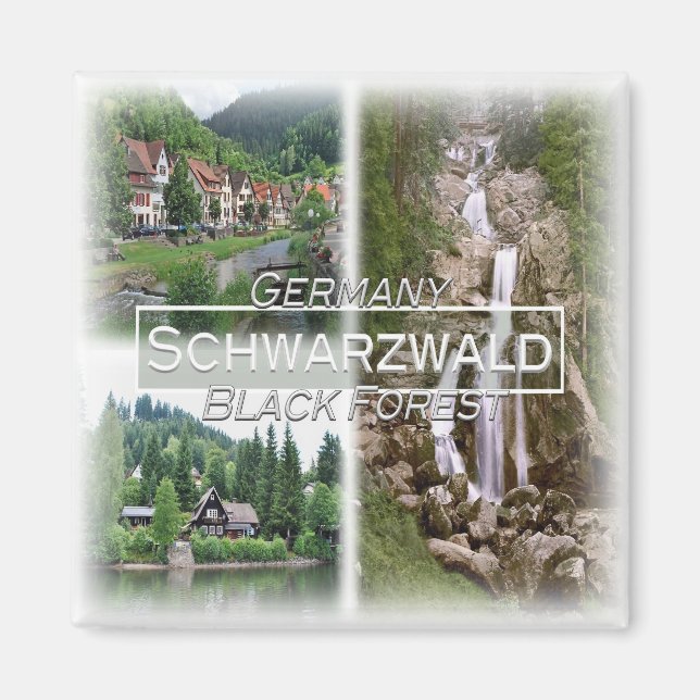 DE0115 Europe, Germany, Black Forest Schwarzwald,  Magnet (Front)