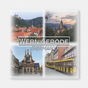 DE0129 Europe,Germany, Saxony, Wernigerode, Fridge Magnet
