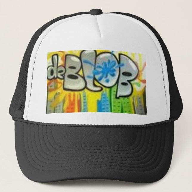 de blob trucker hat (Front)