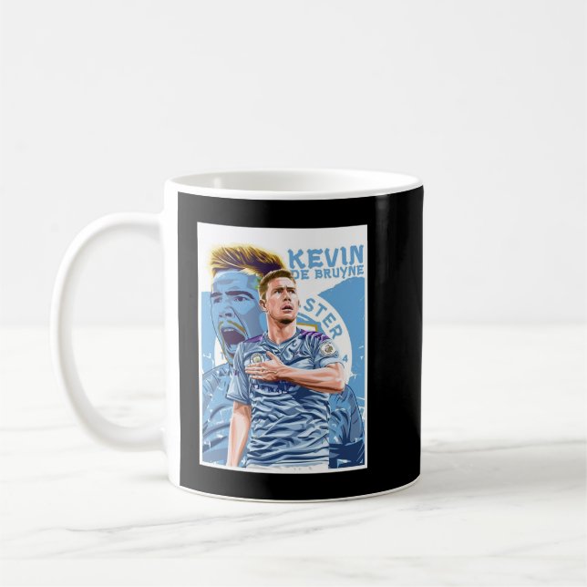 de Bruyne - Kevin de Bruyne Poster Coffee Mug (Left)