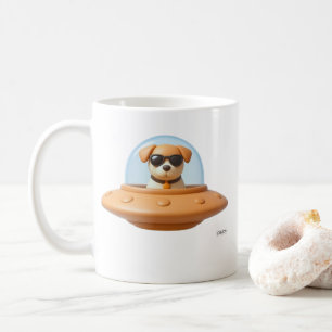 De Café Taza UFODOG 3D CG17s Coffee Mug